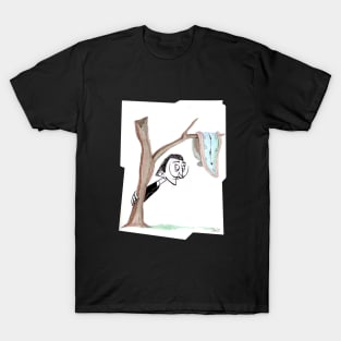 Dali & His Melted Clock! T-Shirt